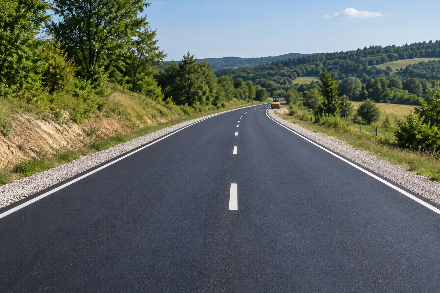 Asphalt paving project