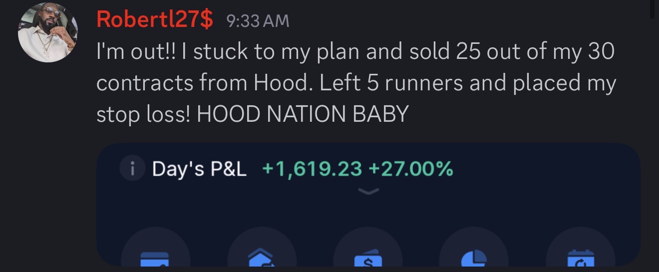 Stuck to the plan