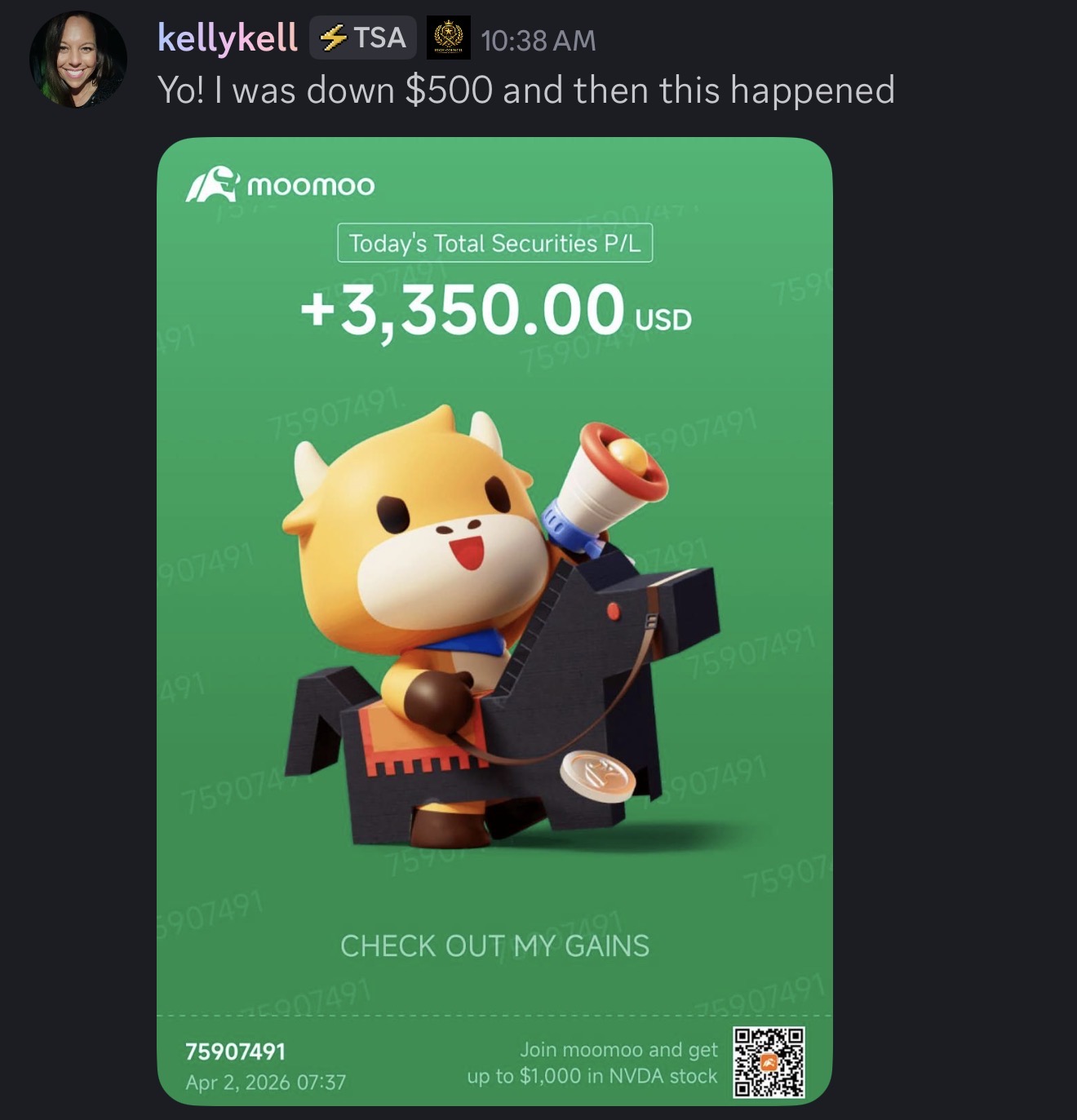 Down 500 recovery