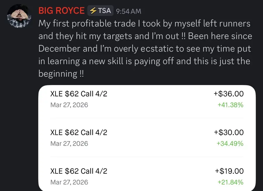 Big Royce first solo trade