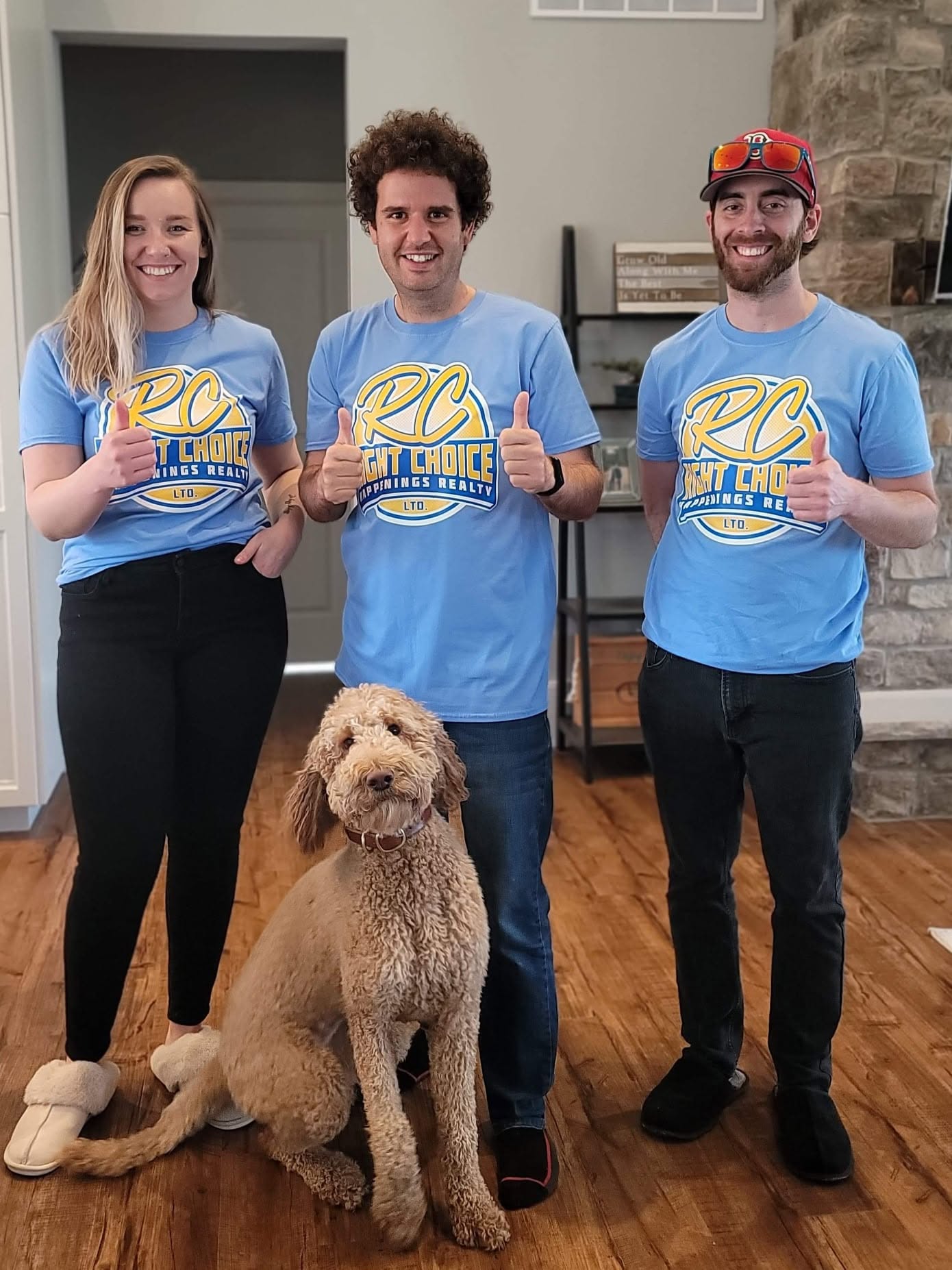 Joe with the Right Choice team