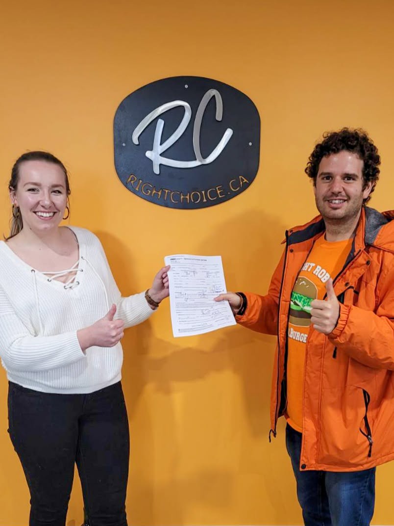 Joe celebrating a deal with a client