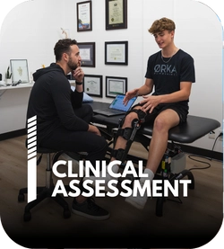 Physical assessment during a REACT Clinic appointment