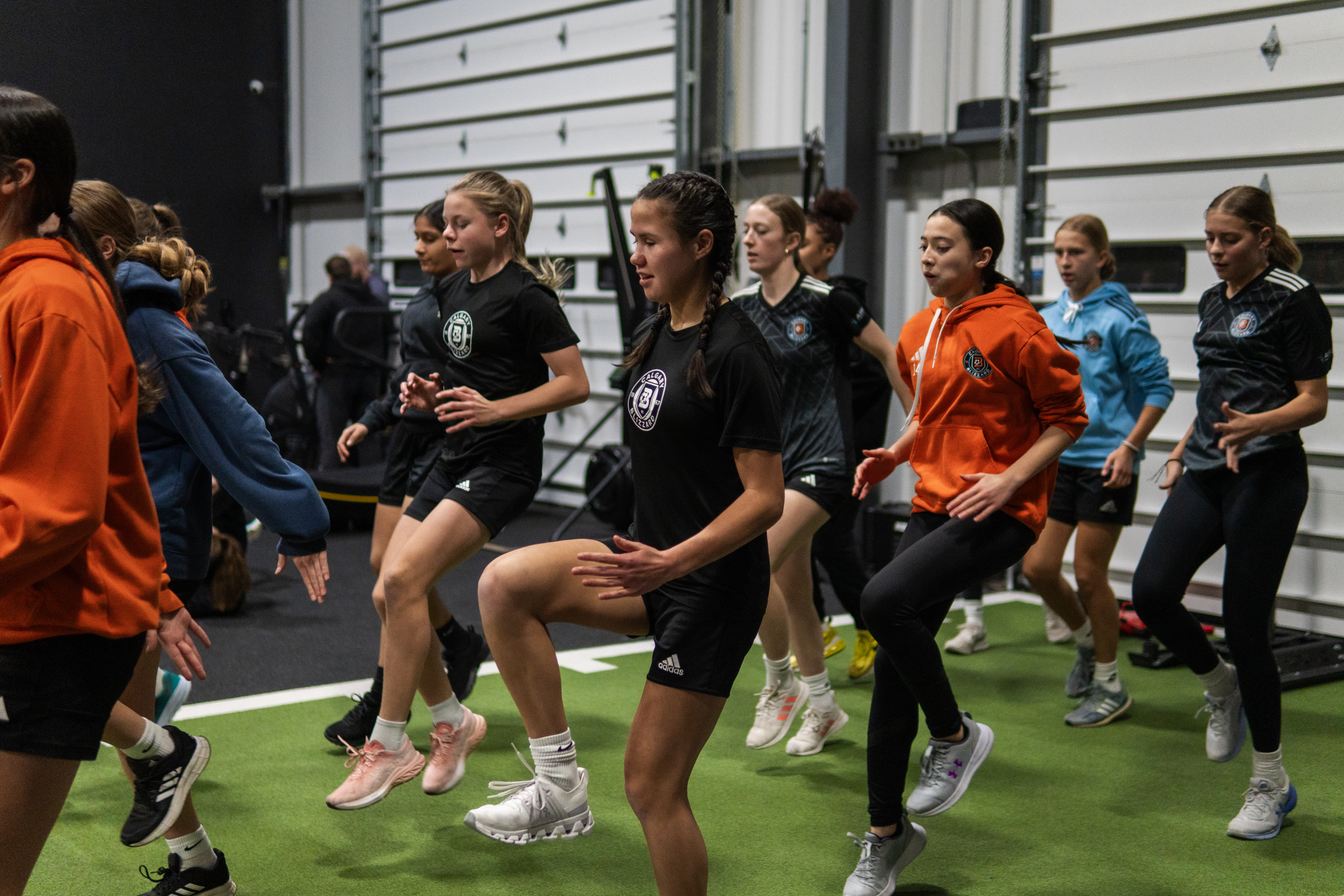 ØRKA coach leading a team training session