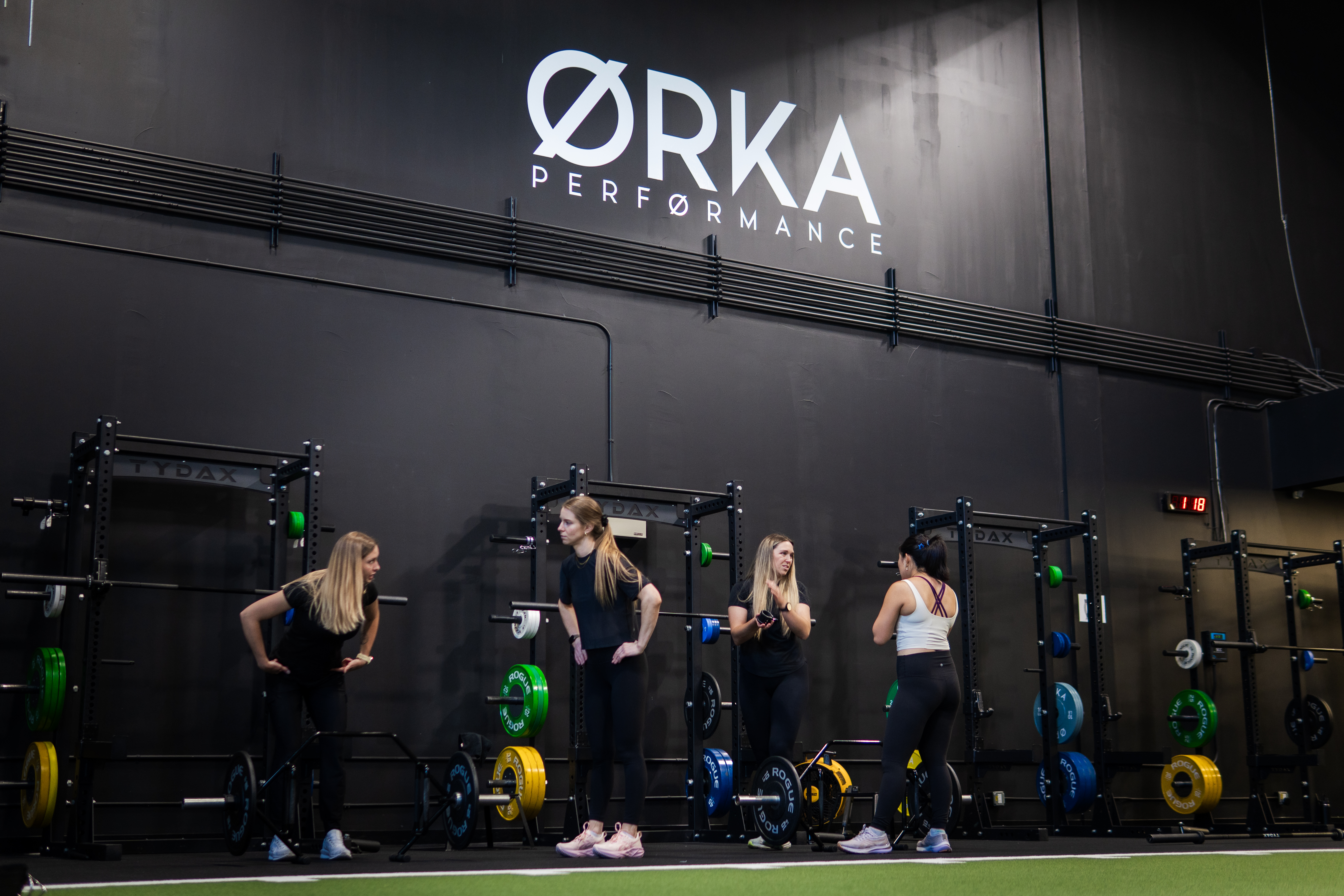 Client training in the ØRKA rehab gym