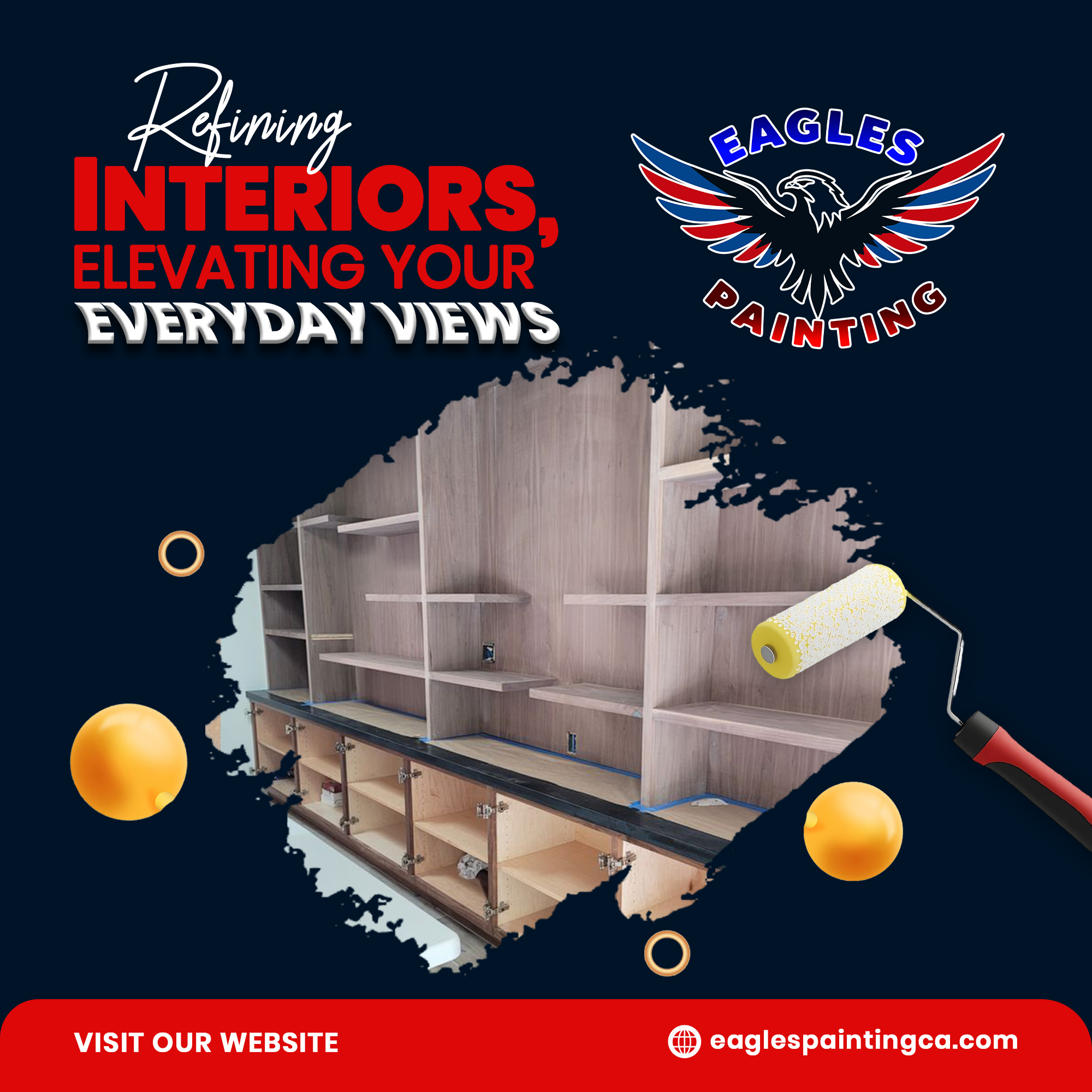 Home improvement project by Eagles Painting