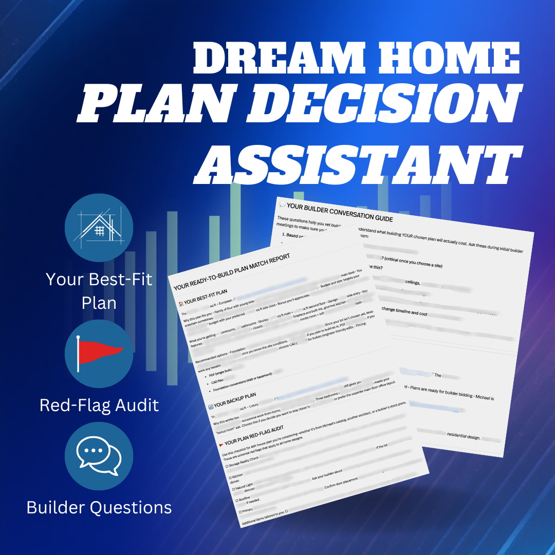 Architect-designed dream home plan preview