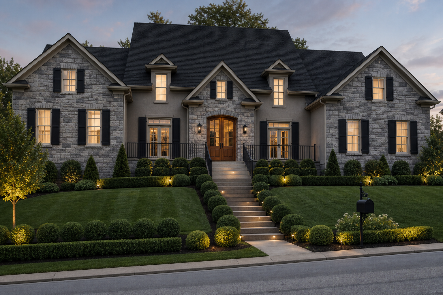 The Maisonelle - maisonelle modern option 3 gray stone taupe