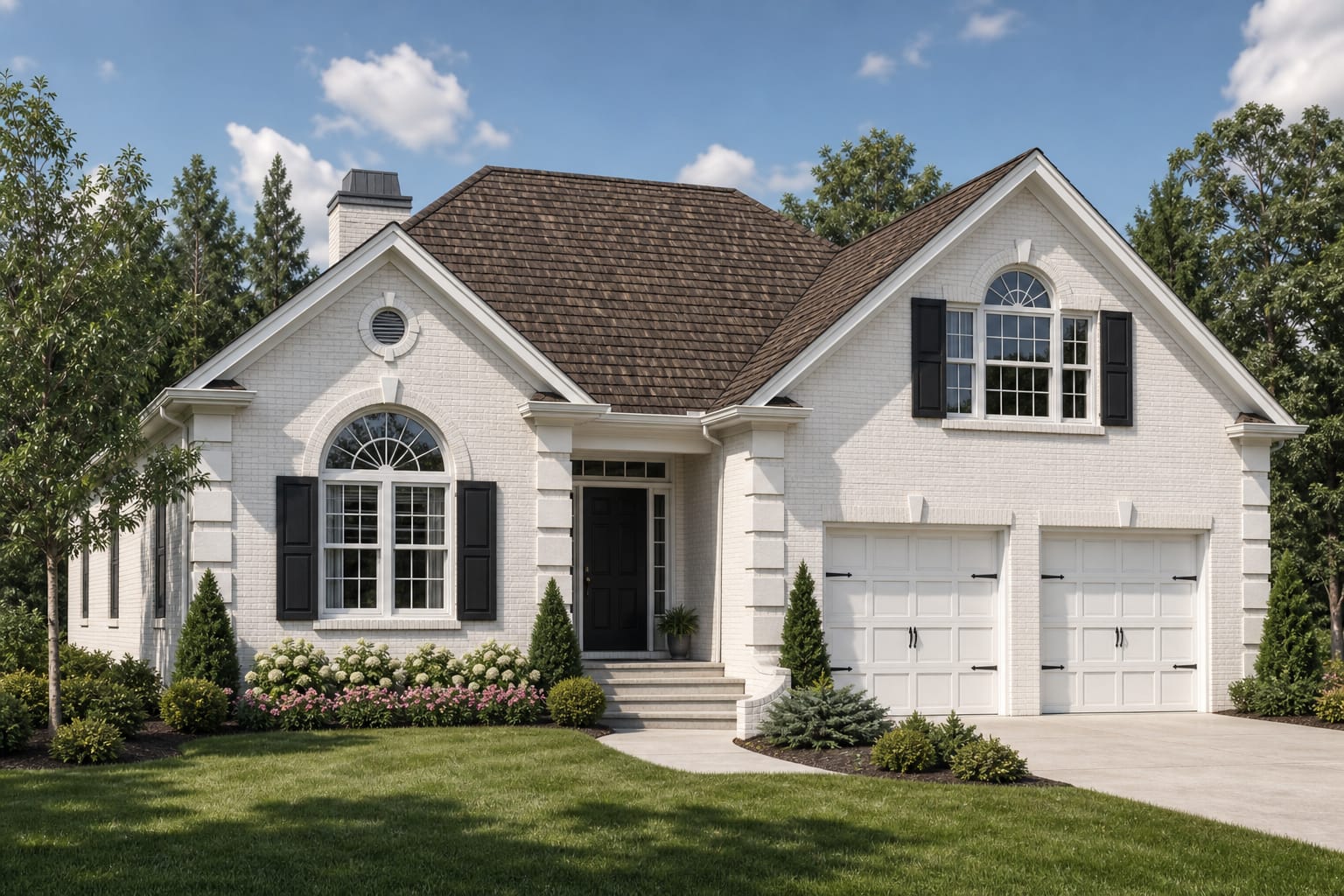 The Briarwick alternate exterior rendering 2