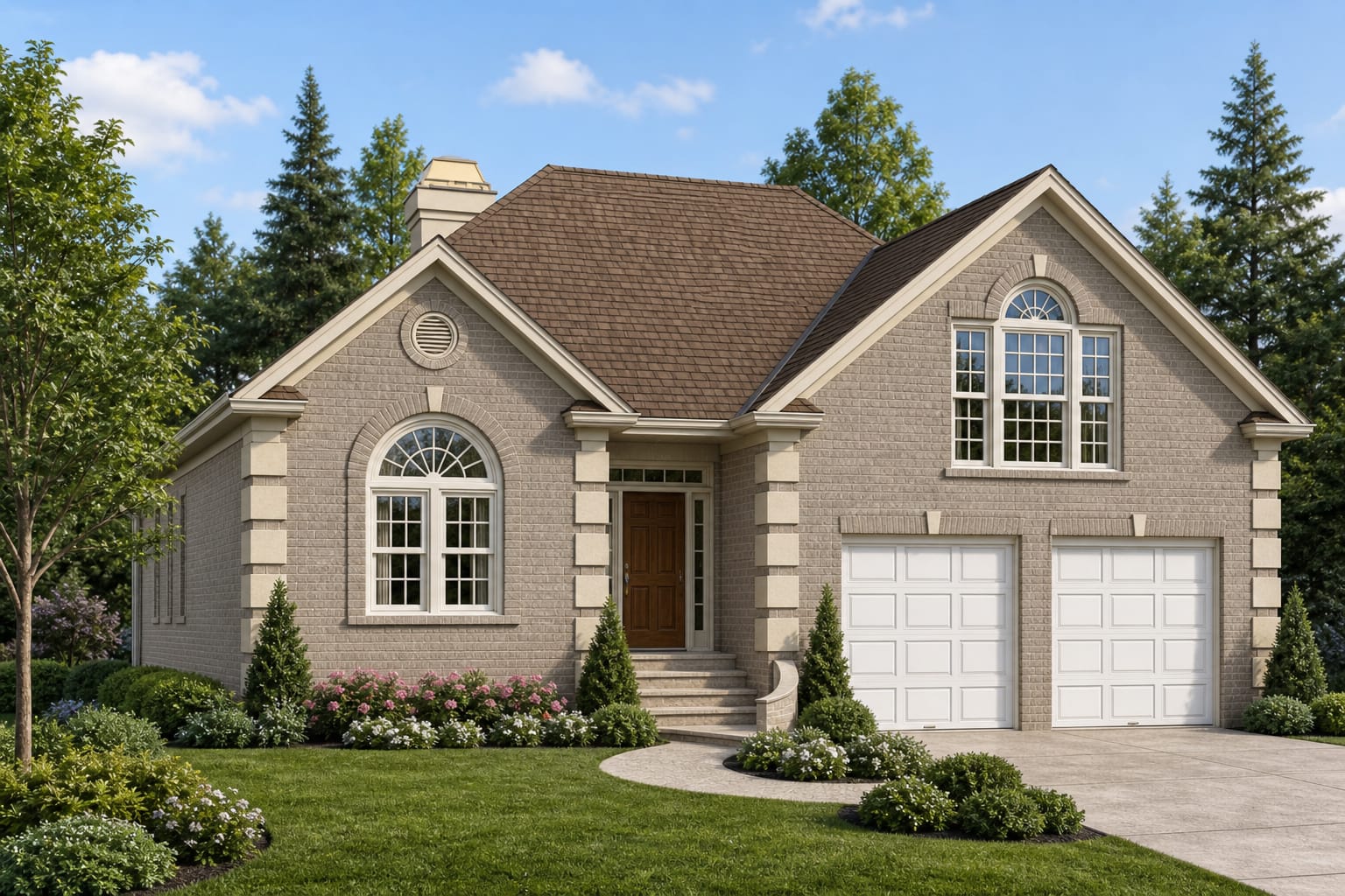 The Briarwick alternate exterior rendering 1