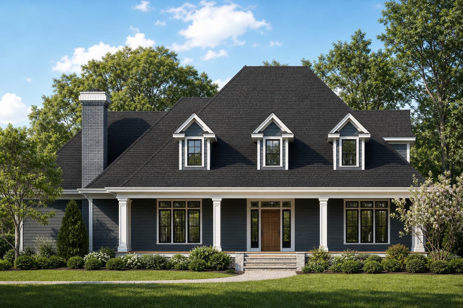 The Hearthwood alternate exterior rendering 2
