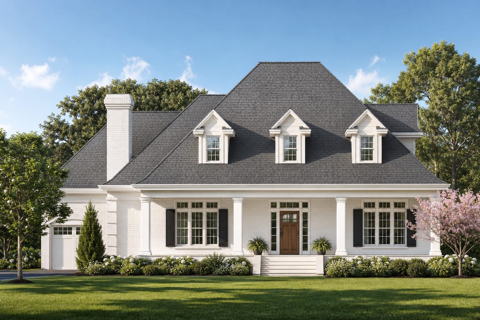 The Hearthwood alternate exterior rendering 1