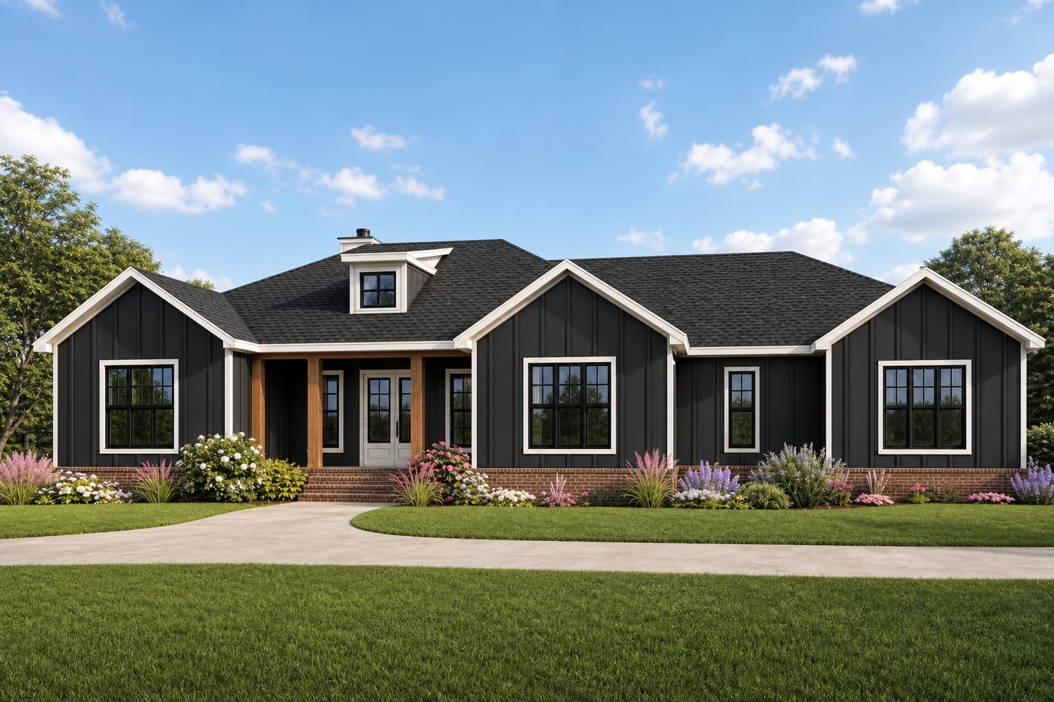 The Sutterfield house plan exterior