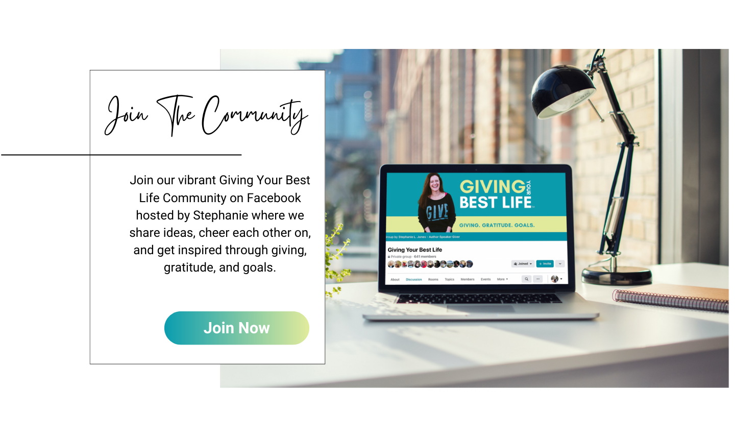 Giving Your Best Life with Stephanie L. Jones Facebook Community