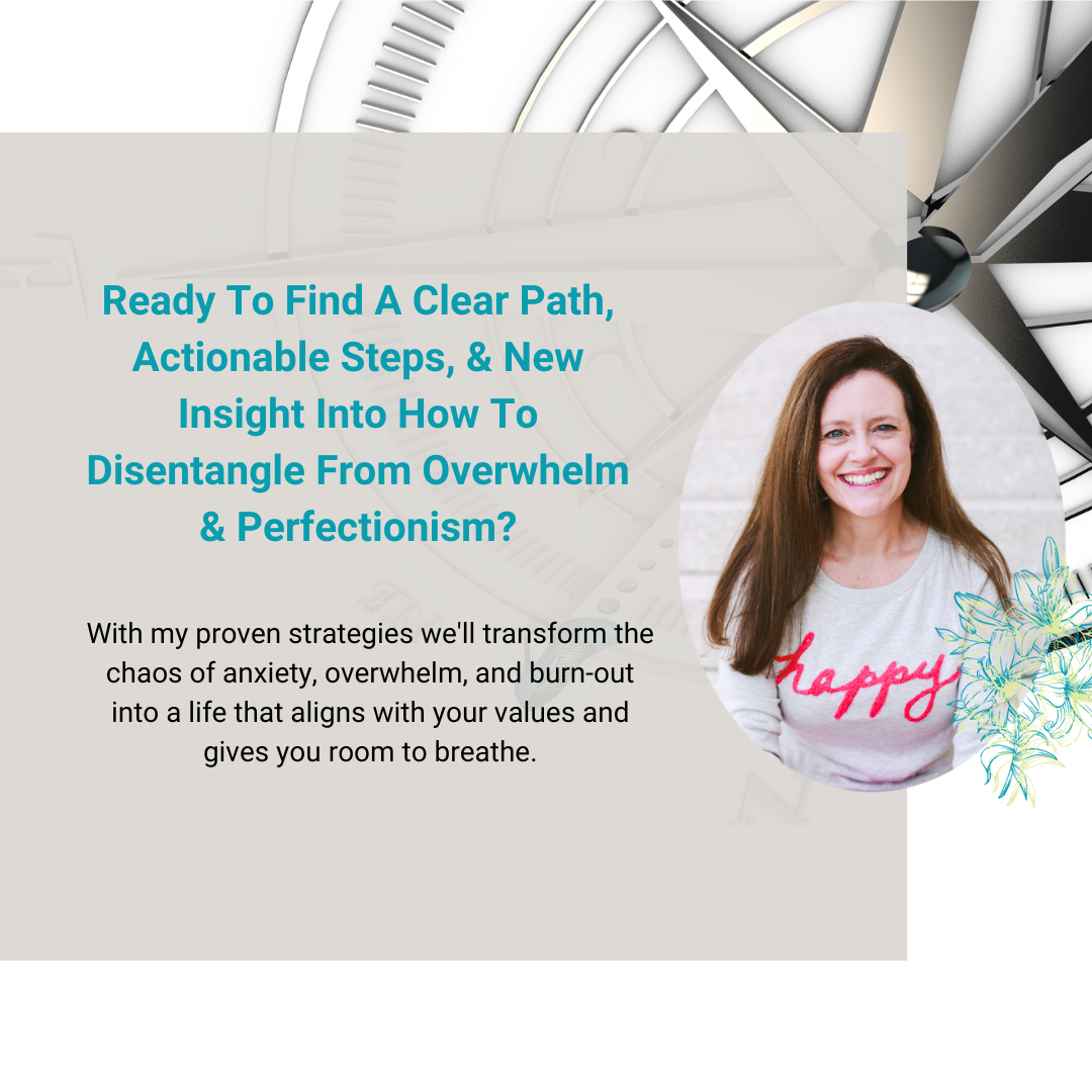 Stephanie L. Jones Coaching: Ready To Find A Clear Path, Actionable Steps, & New Insight Into How To Disentangle From Overwhelm & Perfectionism? With my proven strategies we'll transform the chaos of anxiety, overwhelm, and burn-out into a life that aligns with your values and gives you room to breathe.