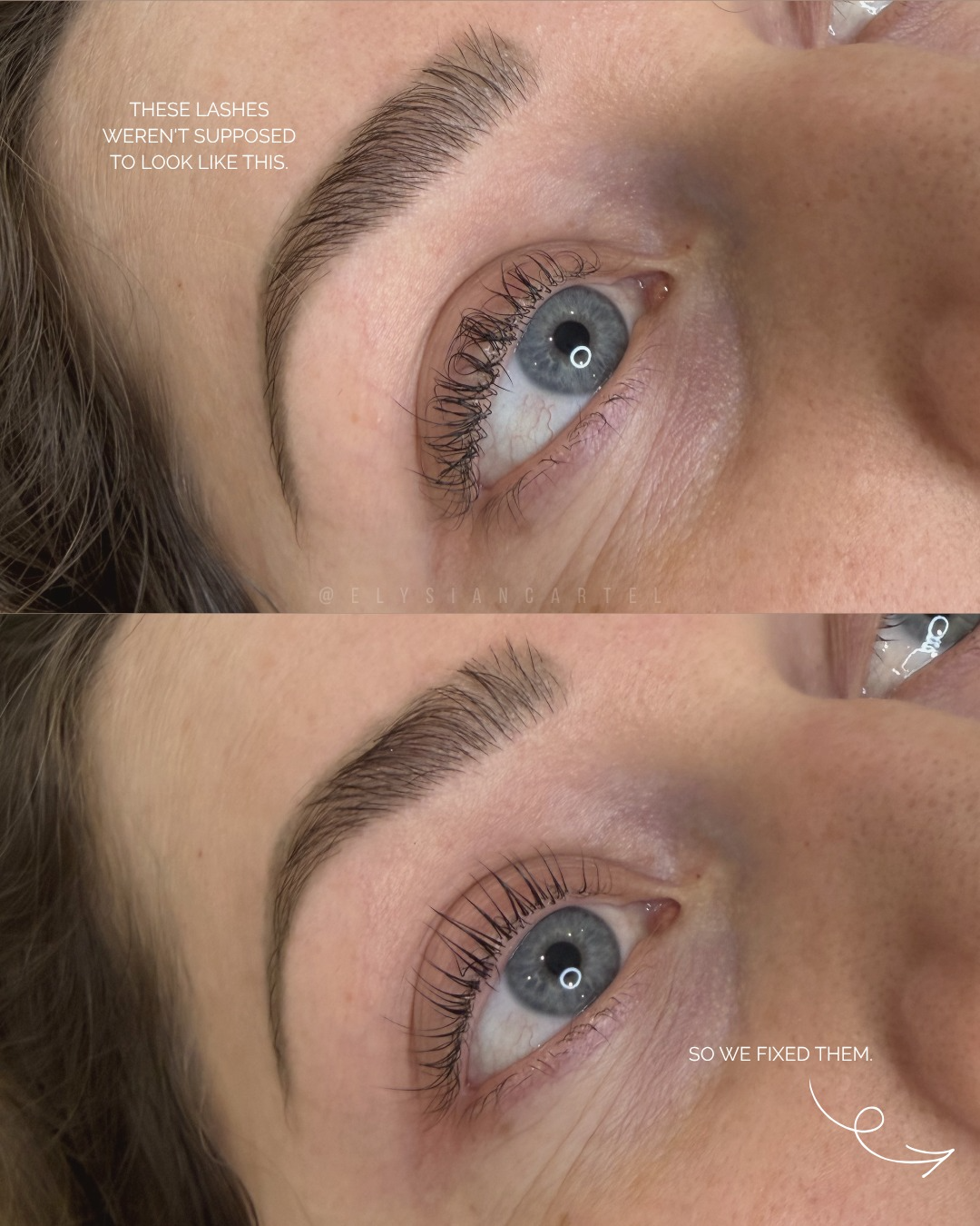 Before & after