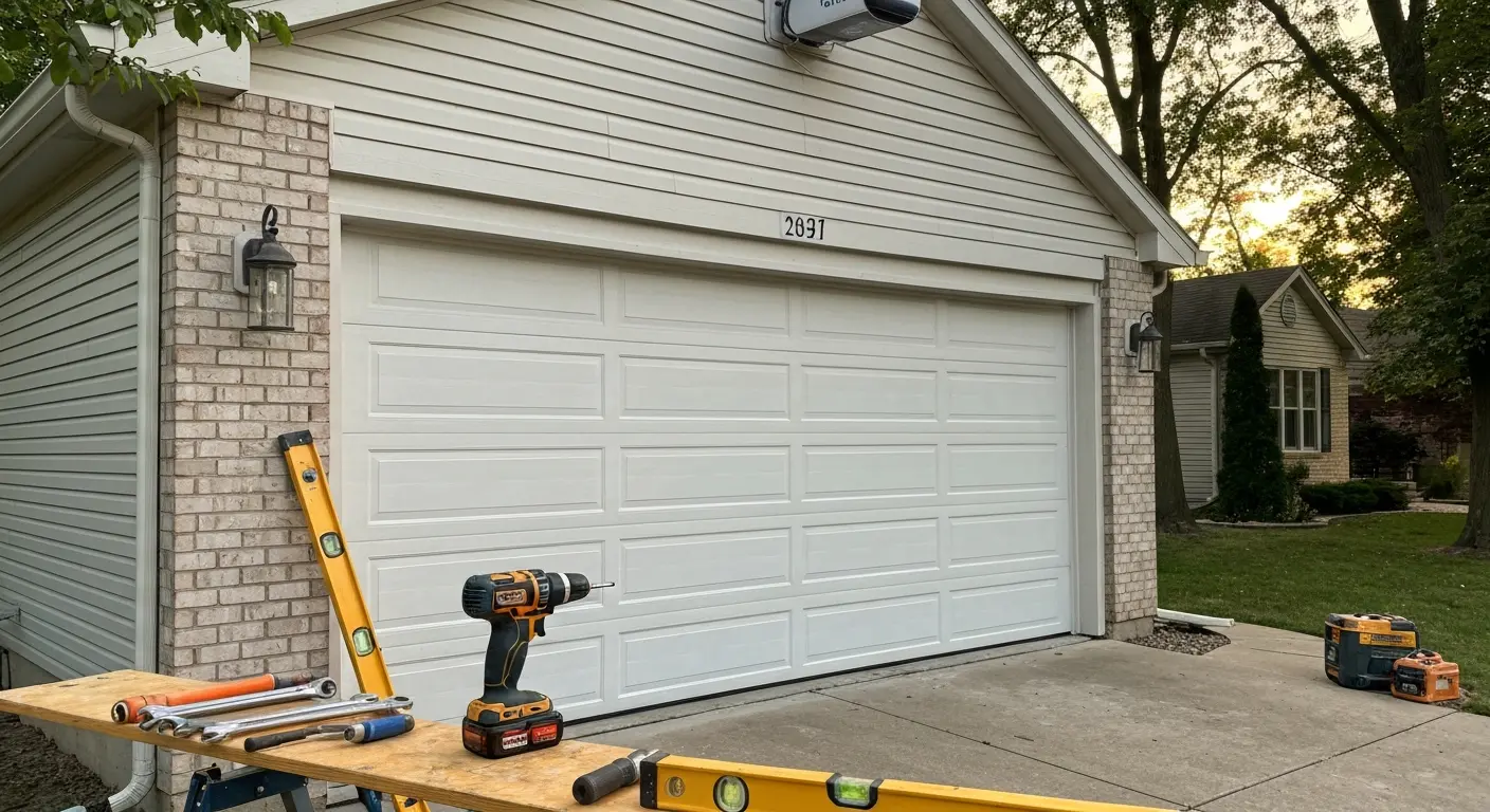 Garage door installation service