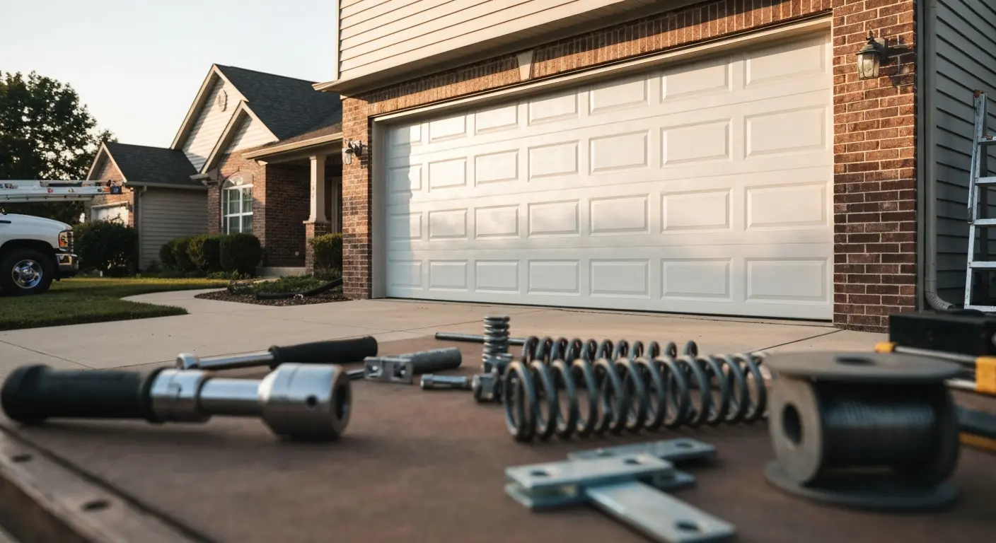 Emergency garage door repair in Chesterfield