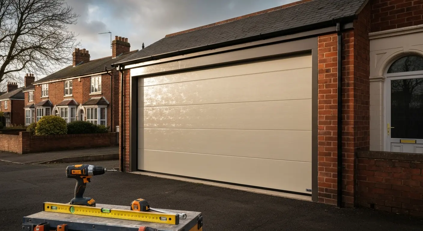 Garage door installation