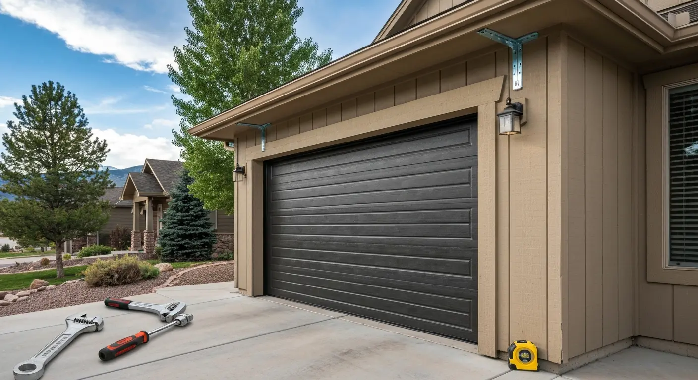 Professional garage door installation