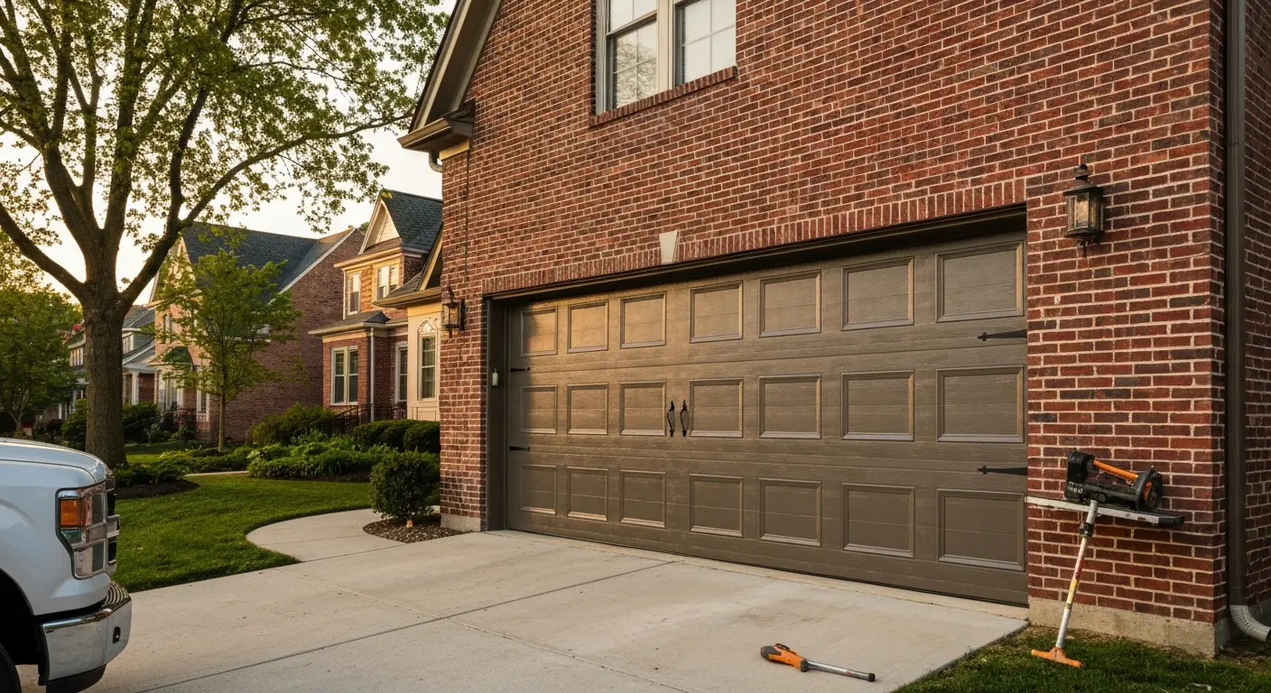 Custom garage door design
