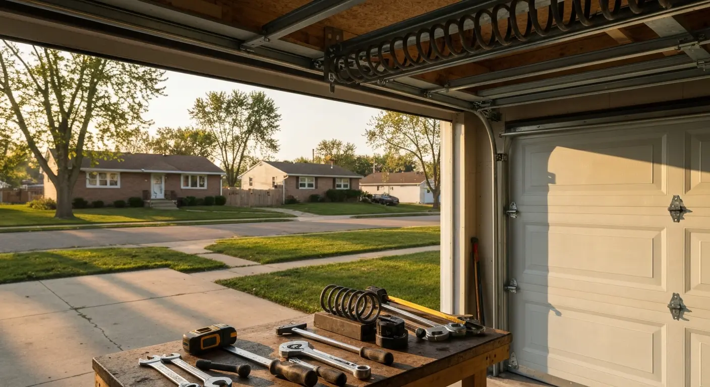 Spring and opener repair