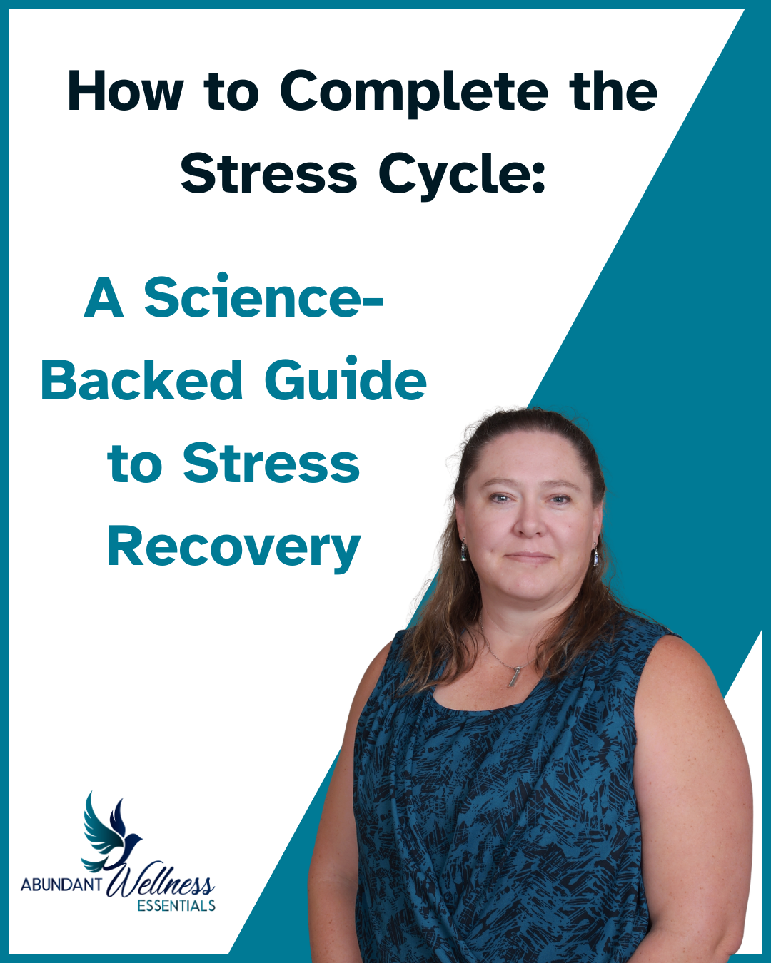 How to complete the stress cycle with a picture of the author How to complete the stress cycle with a picture of the author