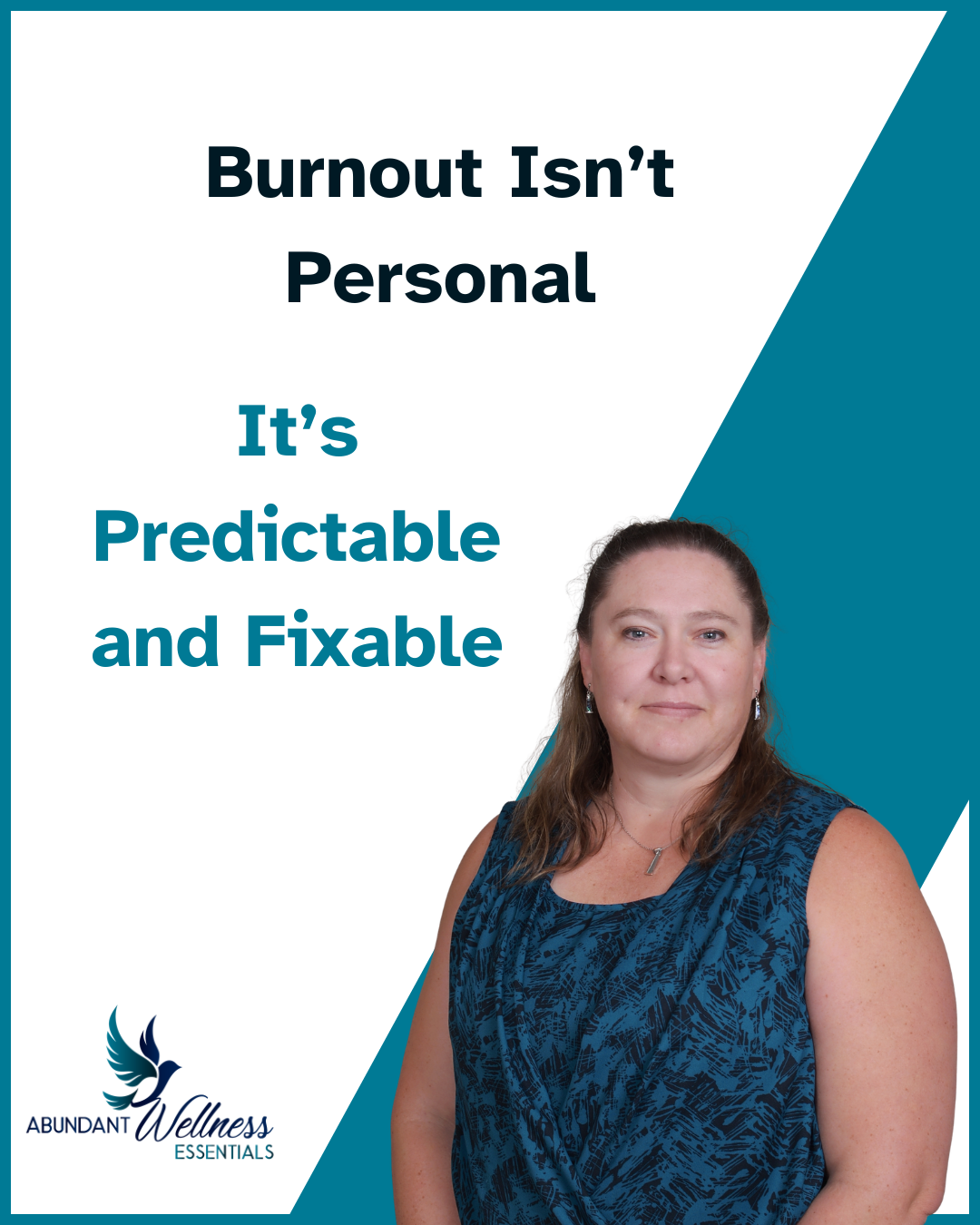 Burnout isn't personal, it's predictable and fixable with a picture of the author