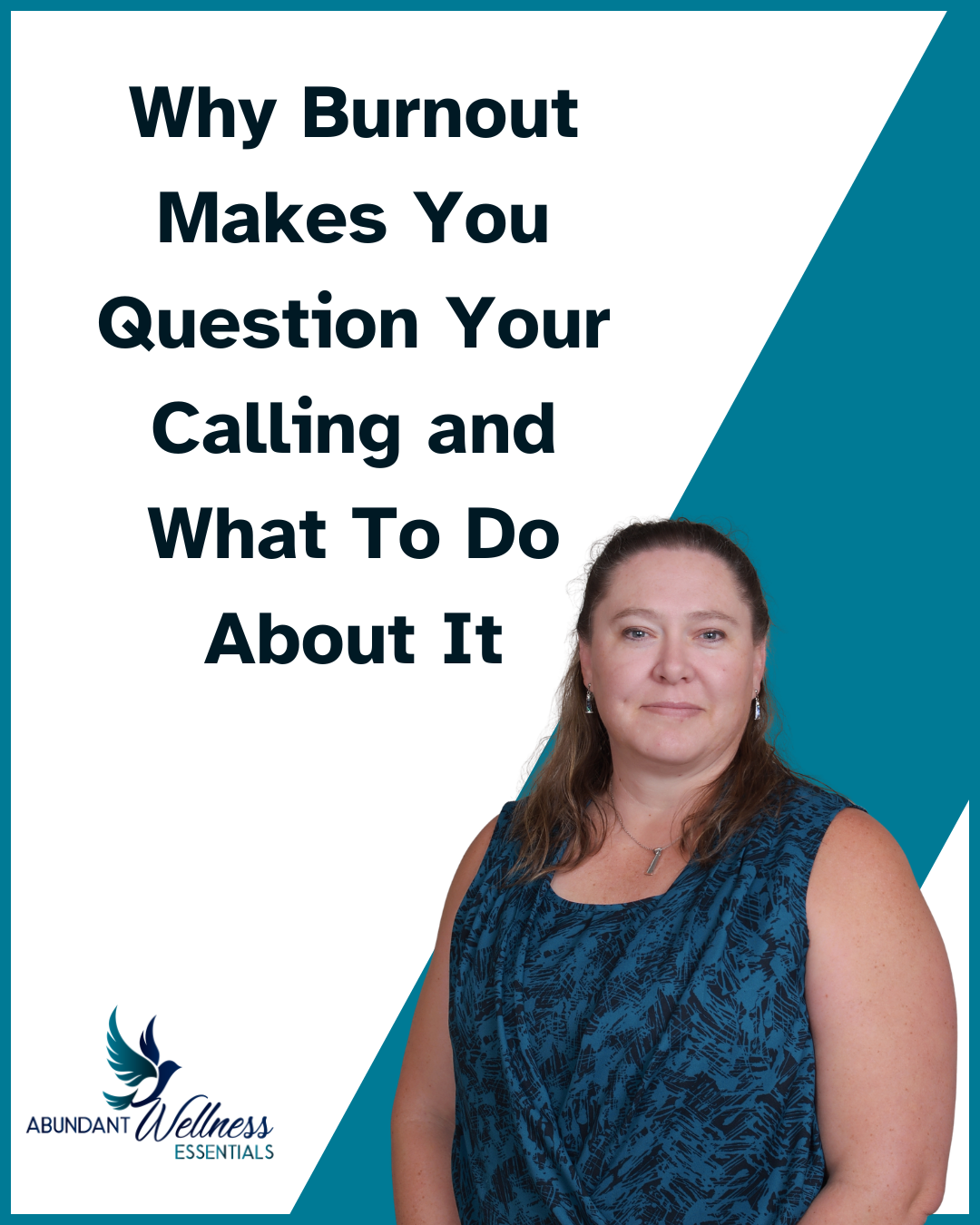 Why burnout makes you question your calling with a picture of the author Why burnout makes you question your calling with a picture of the author