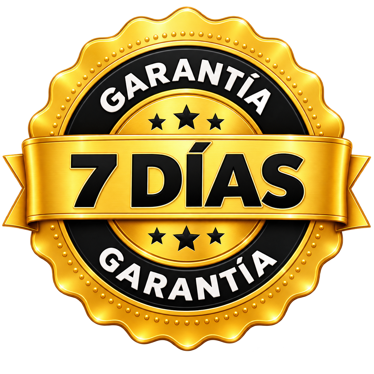 Sello de garantía de 7 días