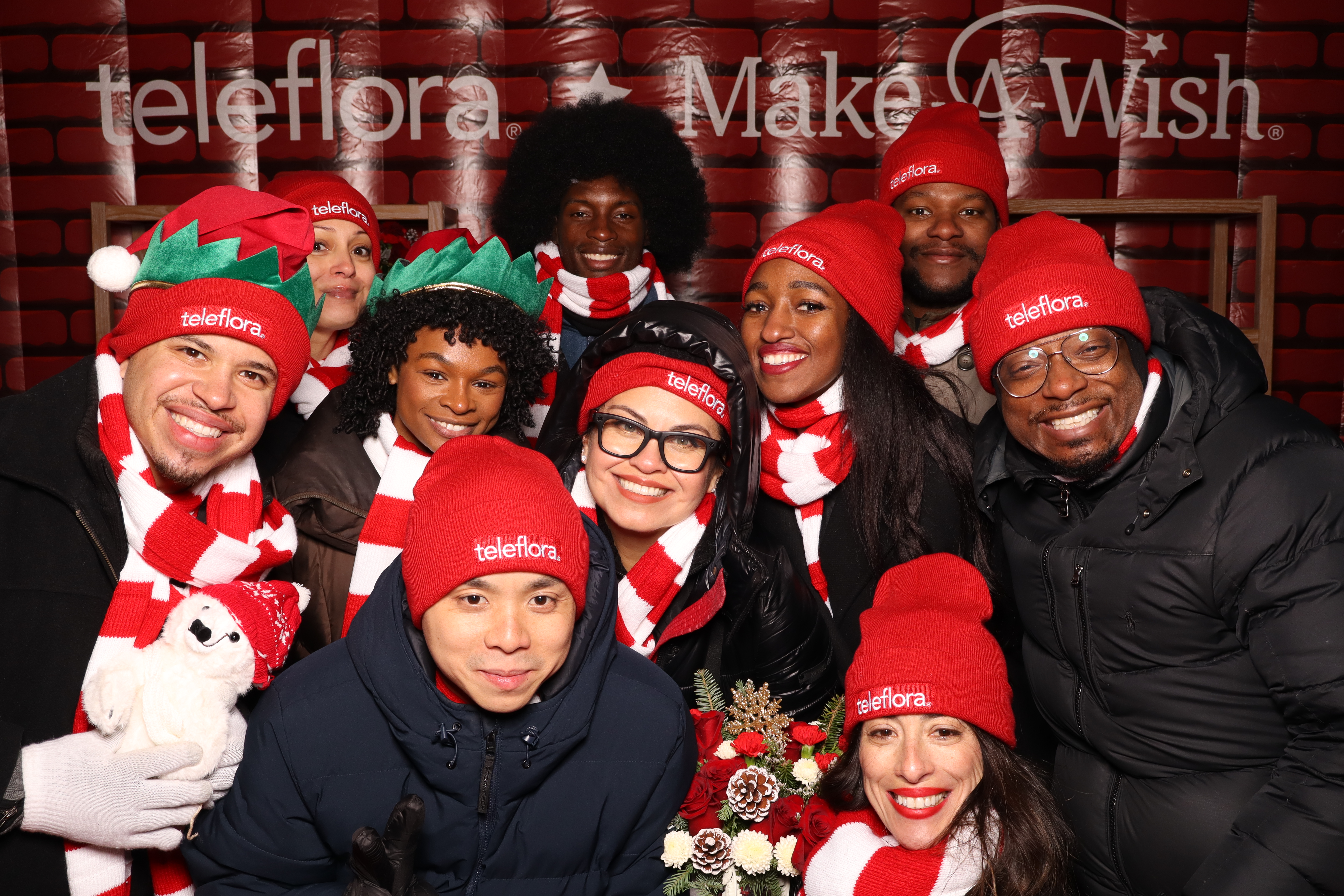 Teleflora holiday brand activation