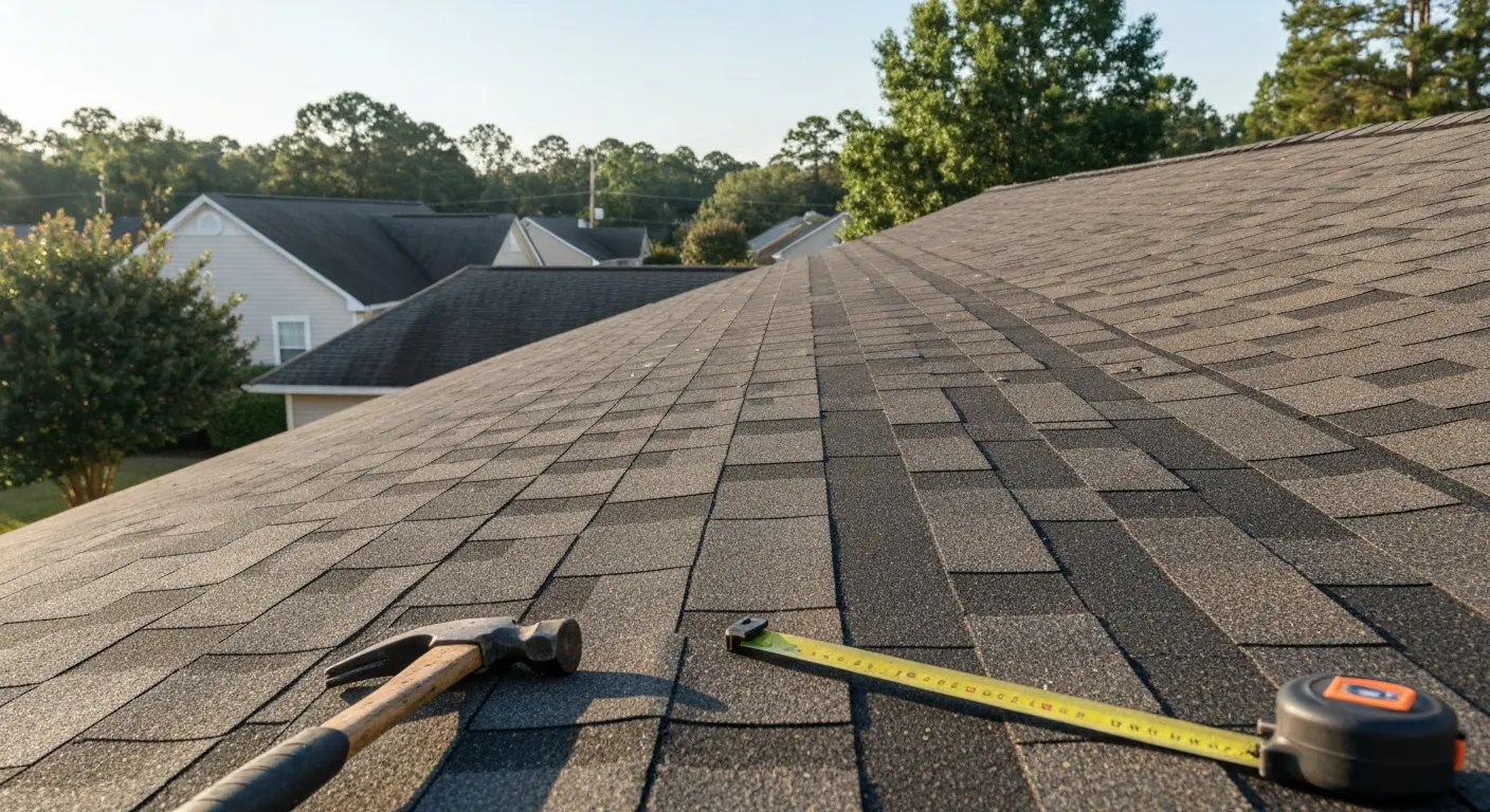 Shingle roof repair