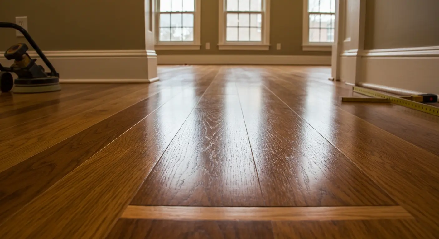 Hardwood flooring installation