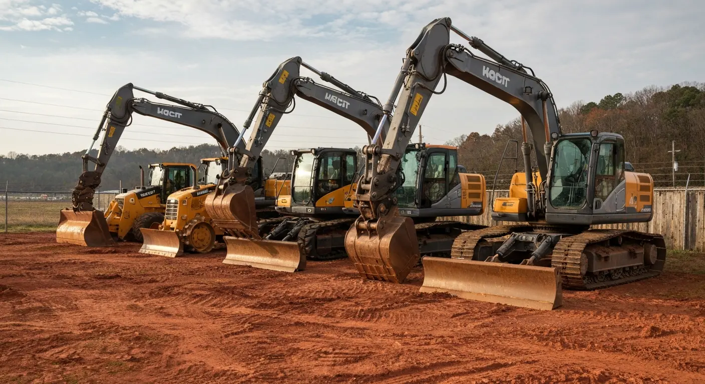 Heavy equipment fleet