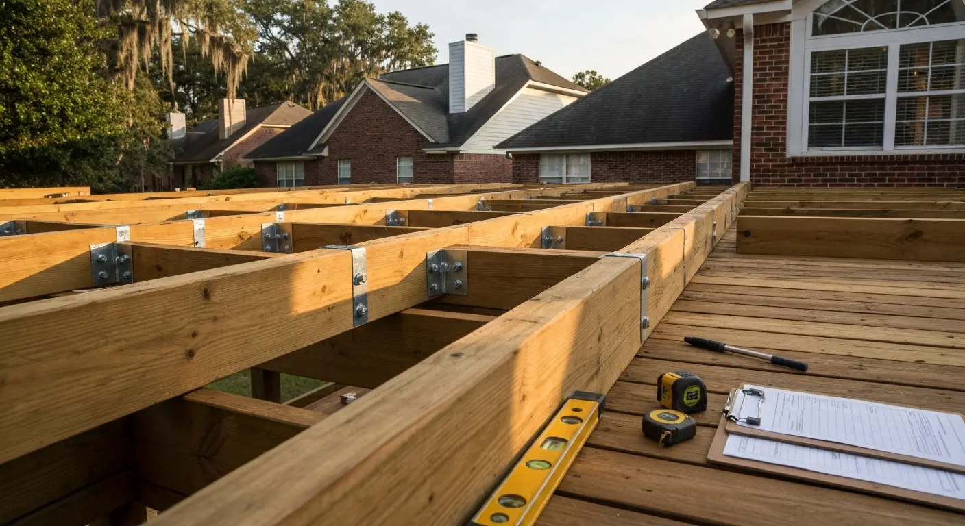 Structural deck repair