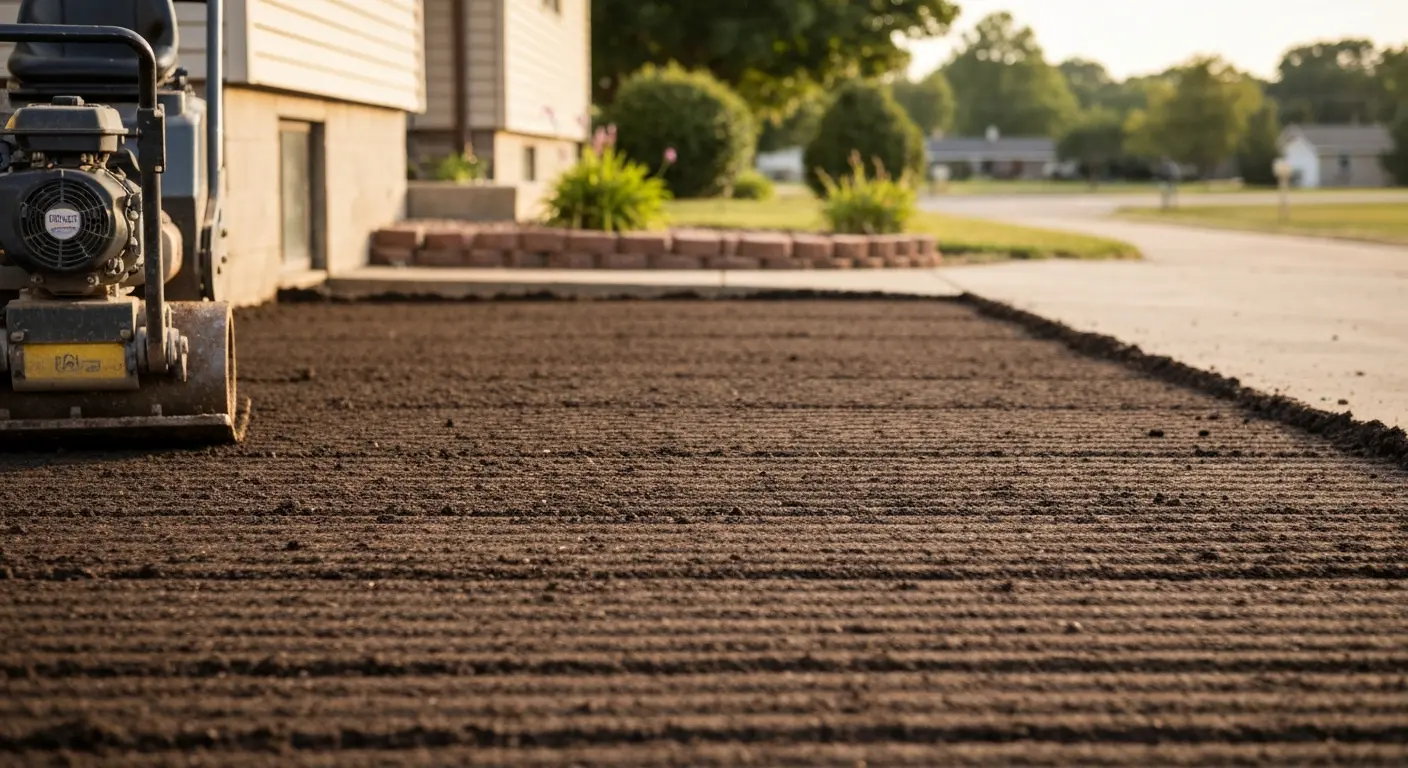 Driveway and road base preparation