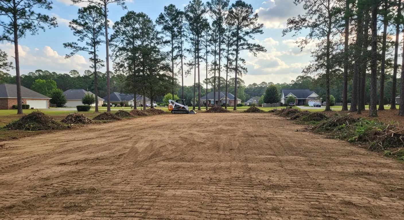 Residential land clearing