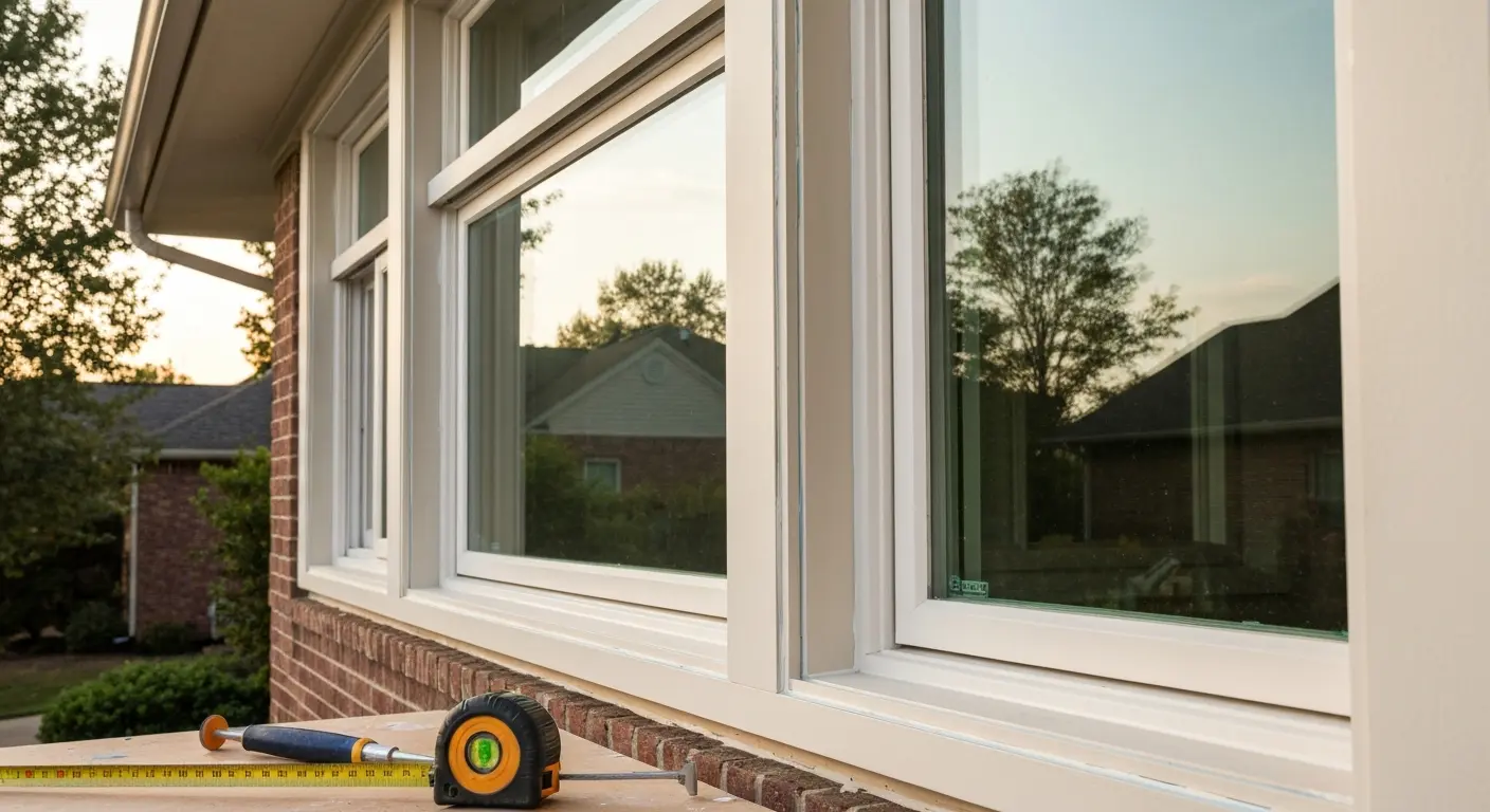 Window and trim installation