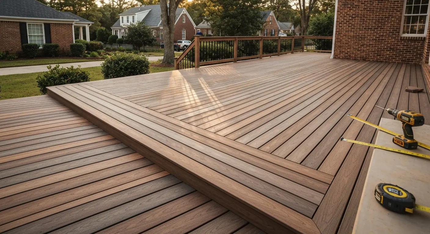 Custom composite deck