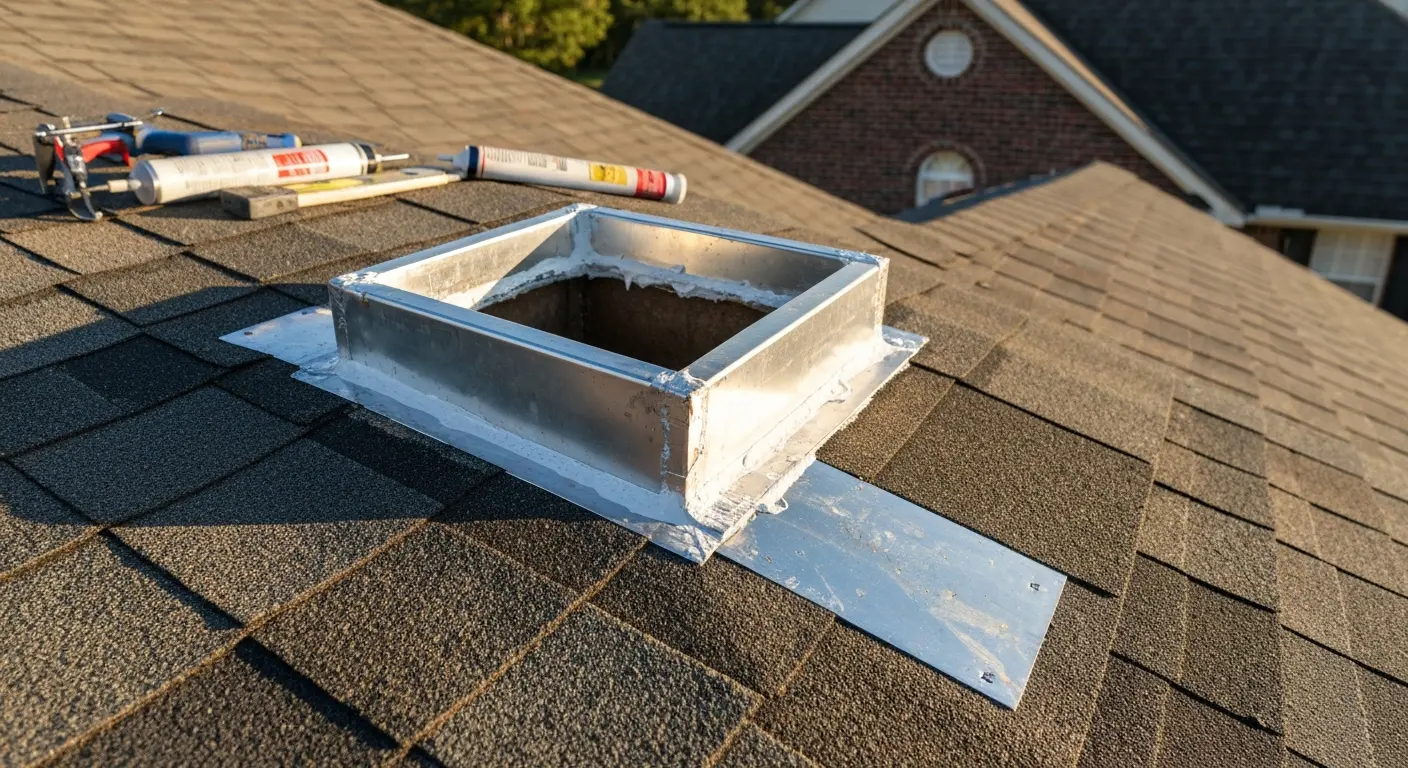 Flashing installation detail