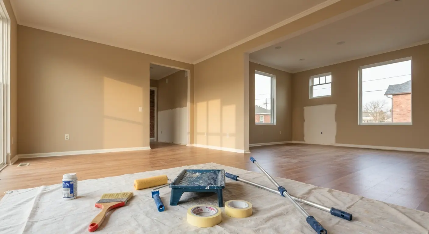 Interior painting project