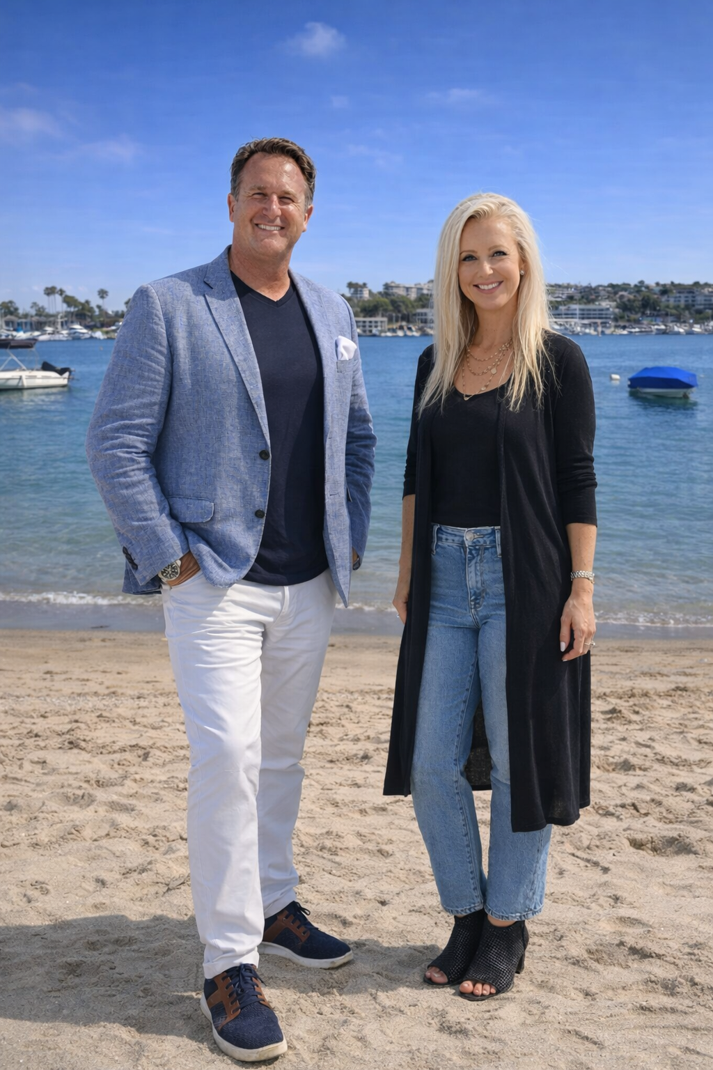 Travis White and Jill Pomeroy — Newport Beach