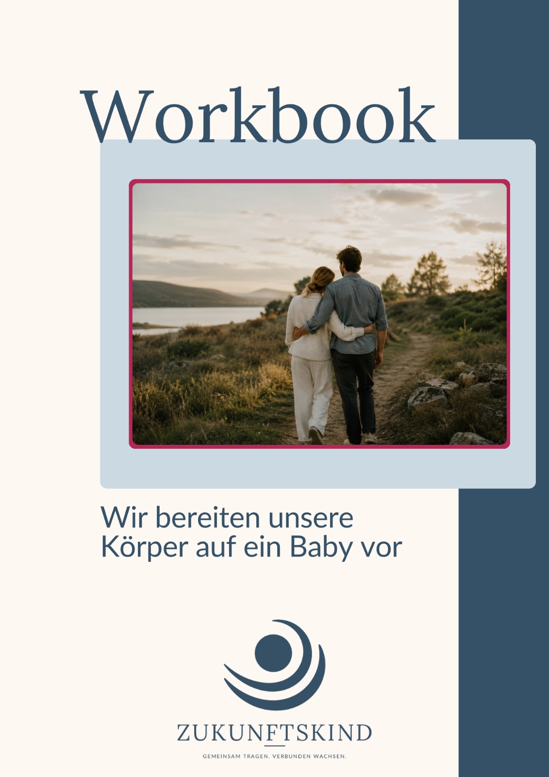 Workbook-Cover: Ich bereite meinen Körper auf mein Baby vor