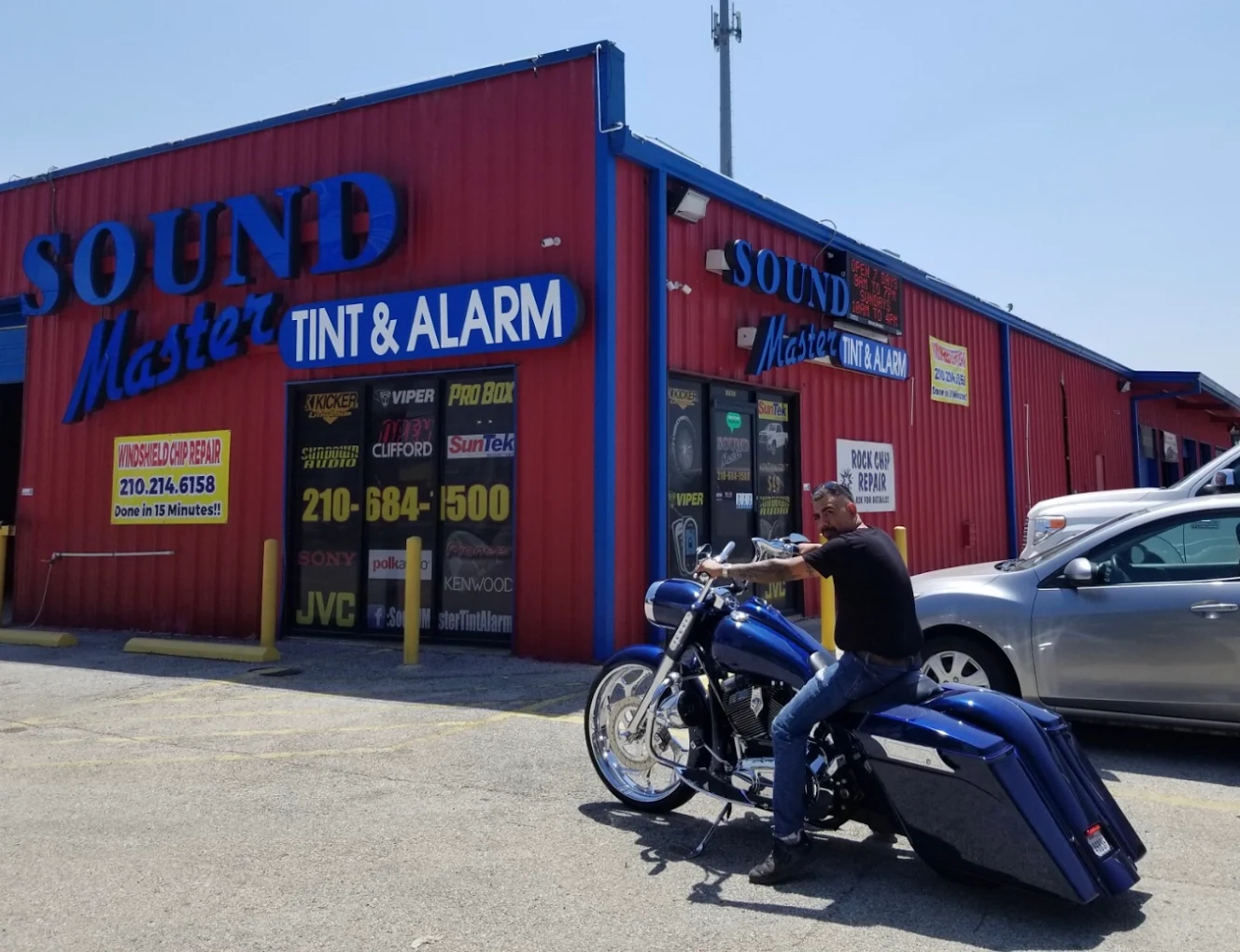Customized vehicle at Sound Master in San Antonio