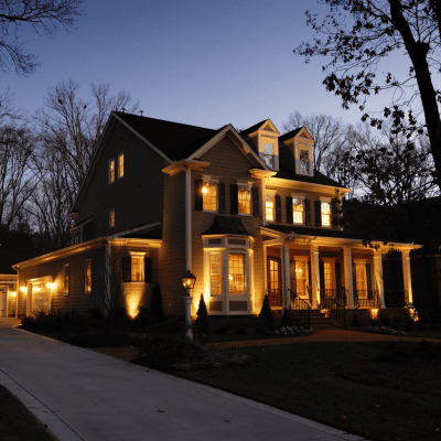 lighting installation in Urbandale