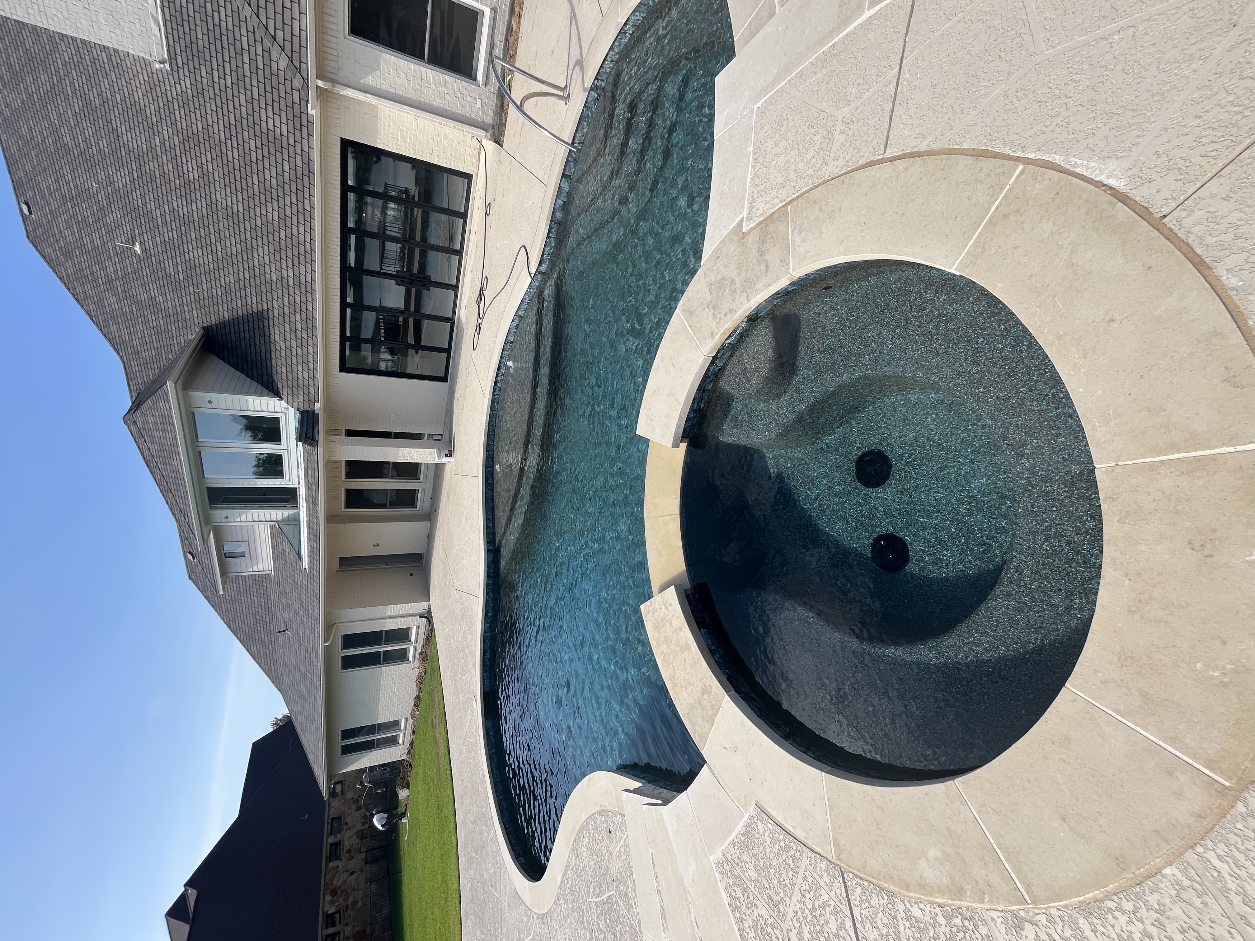 Pool cleaning service in Haslet, TX backyard pool