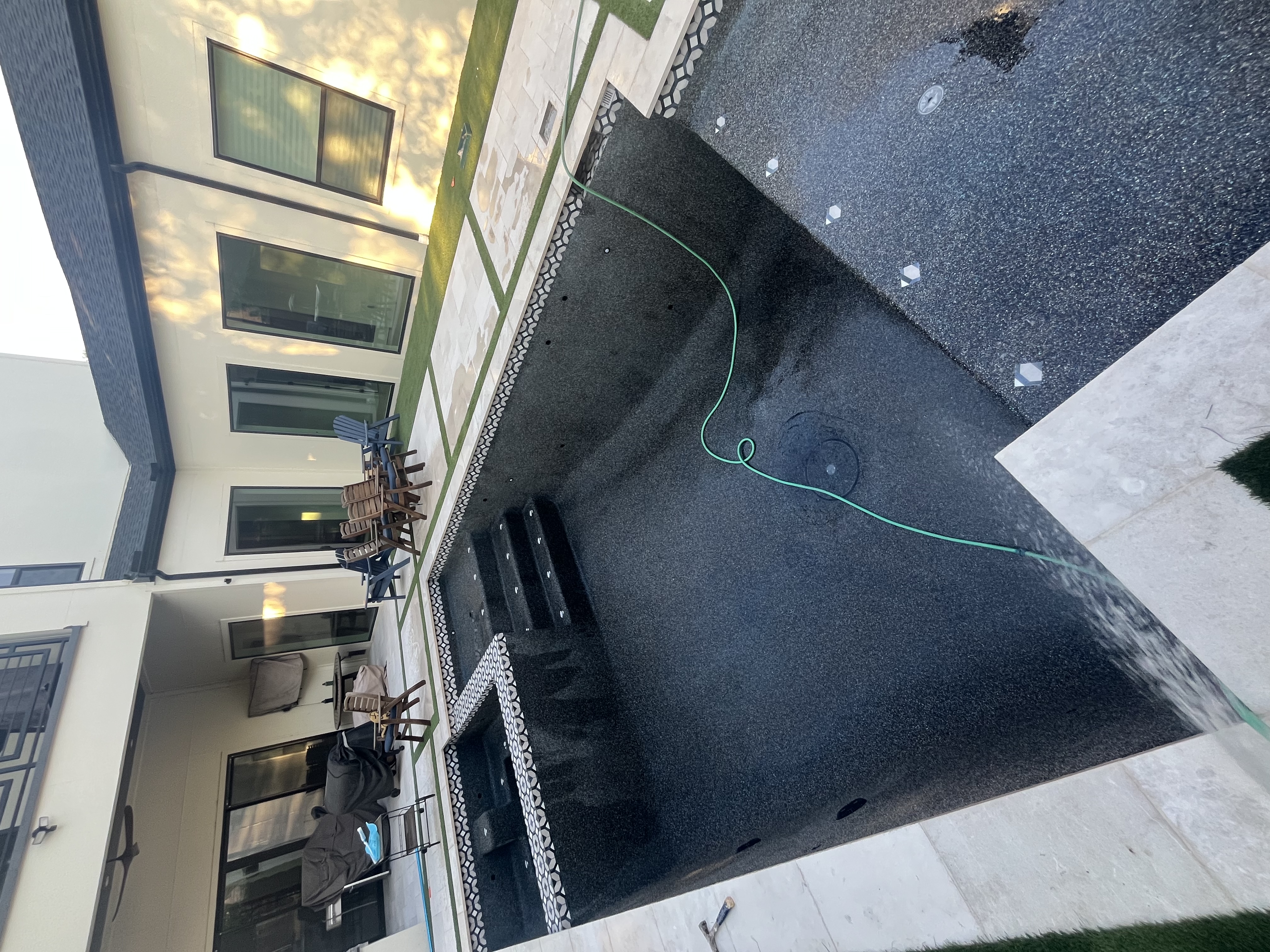 Pool equipment installation pad upgrade in Haslet, TX