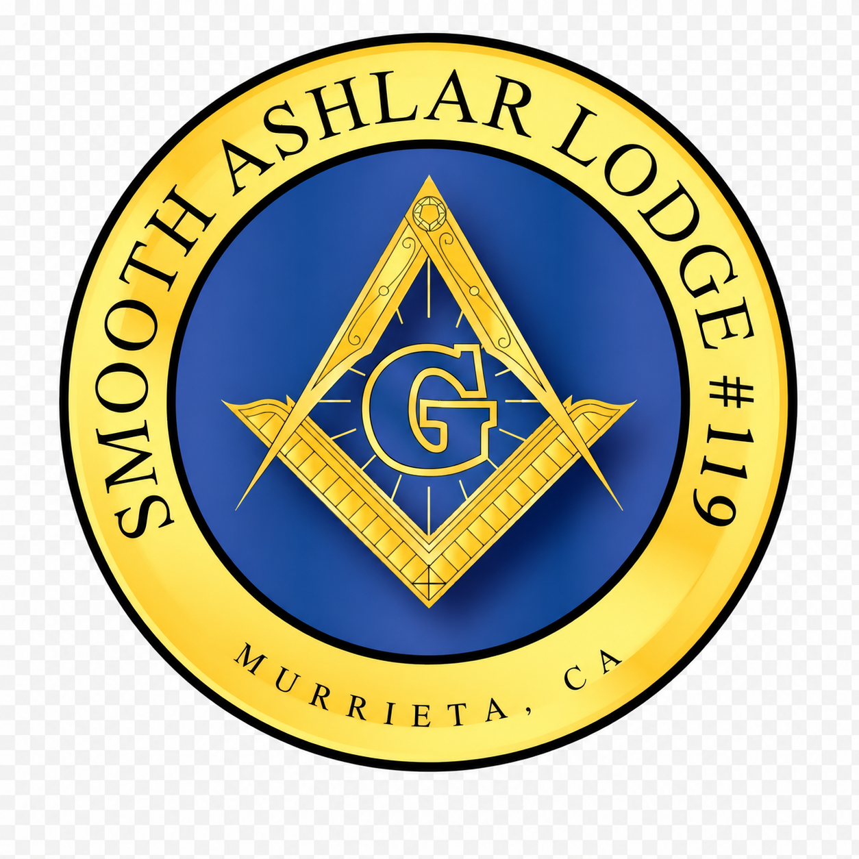 Smooth Ashlar Lodge #119 Logo