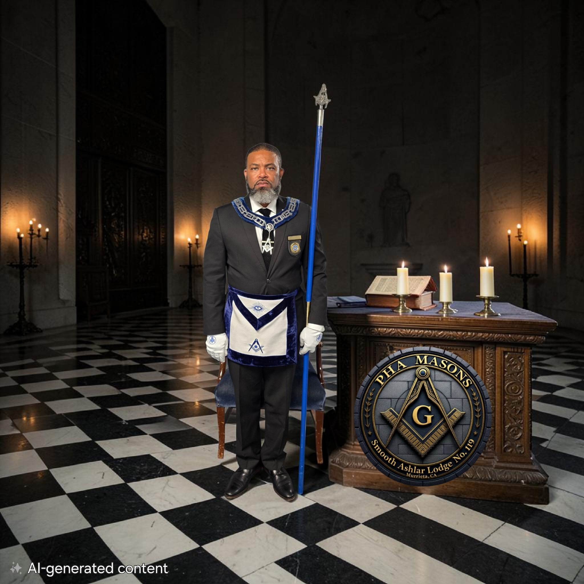 Dexter Egleston, Senior Deacon