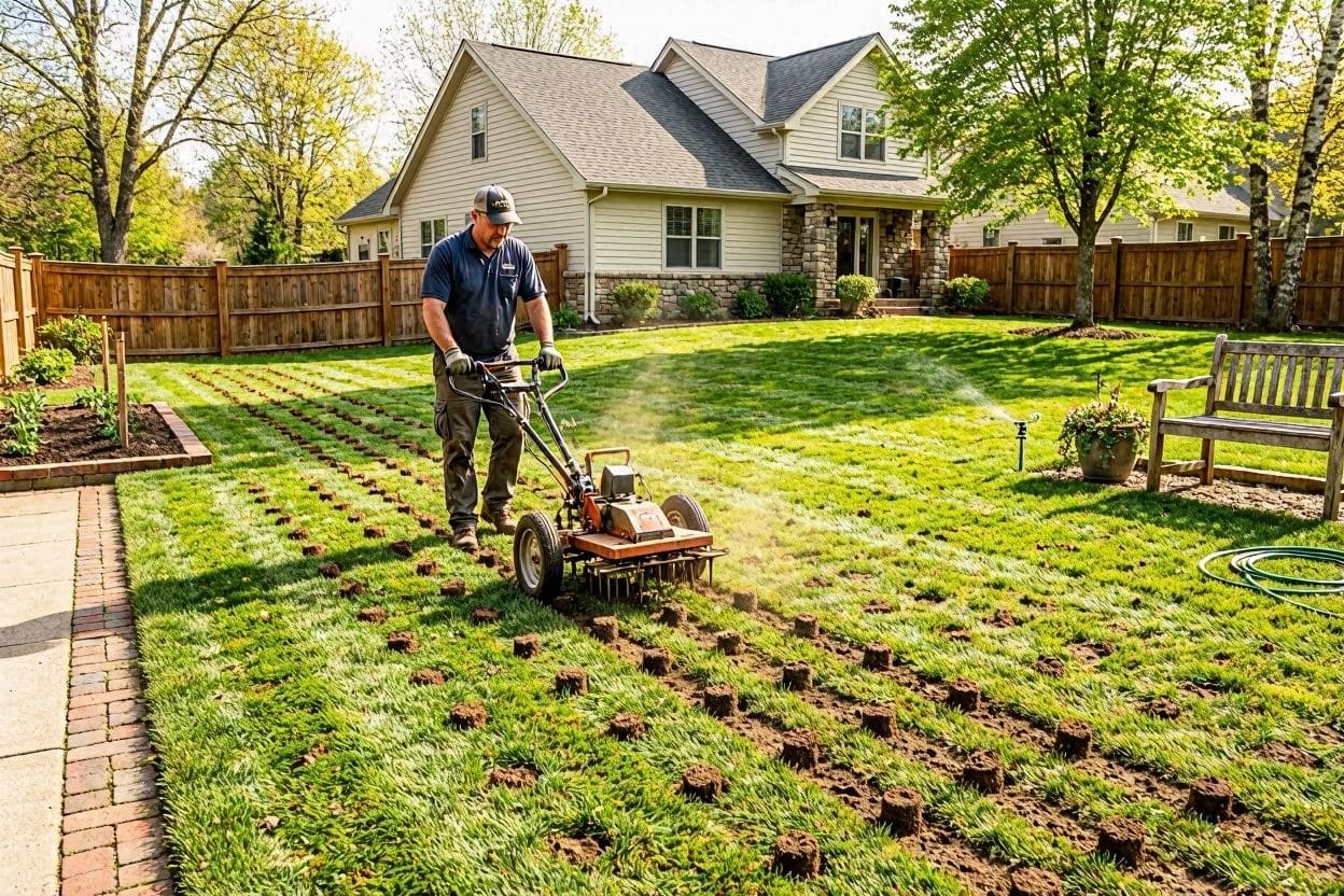 Lawn Aeration & Detaching in Orchard Park